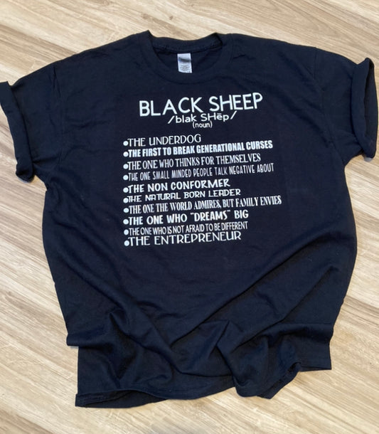 msjaxn- “BLACK SHEEP” shirt