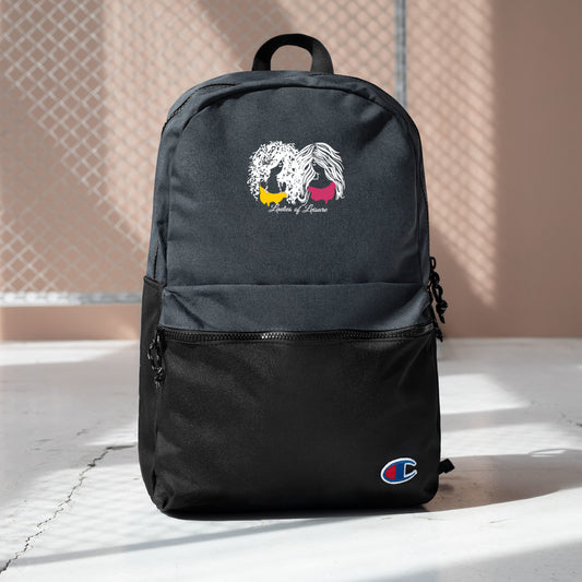 Ladies of Leisure  Embroidered Champion Backpack