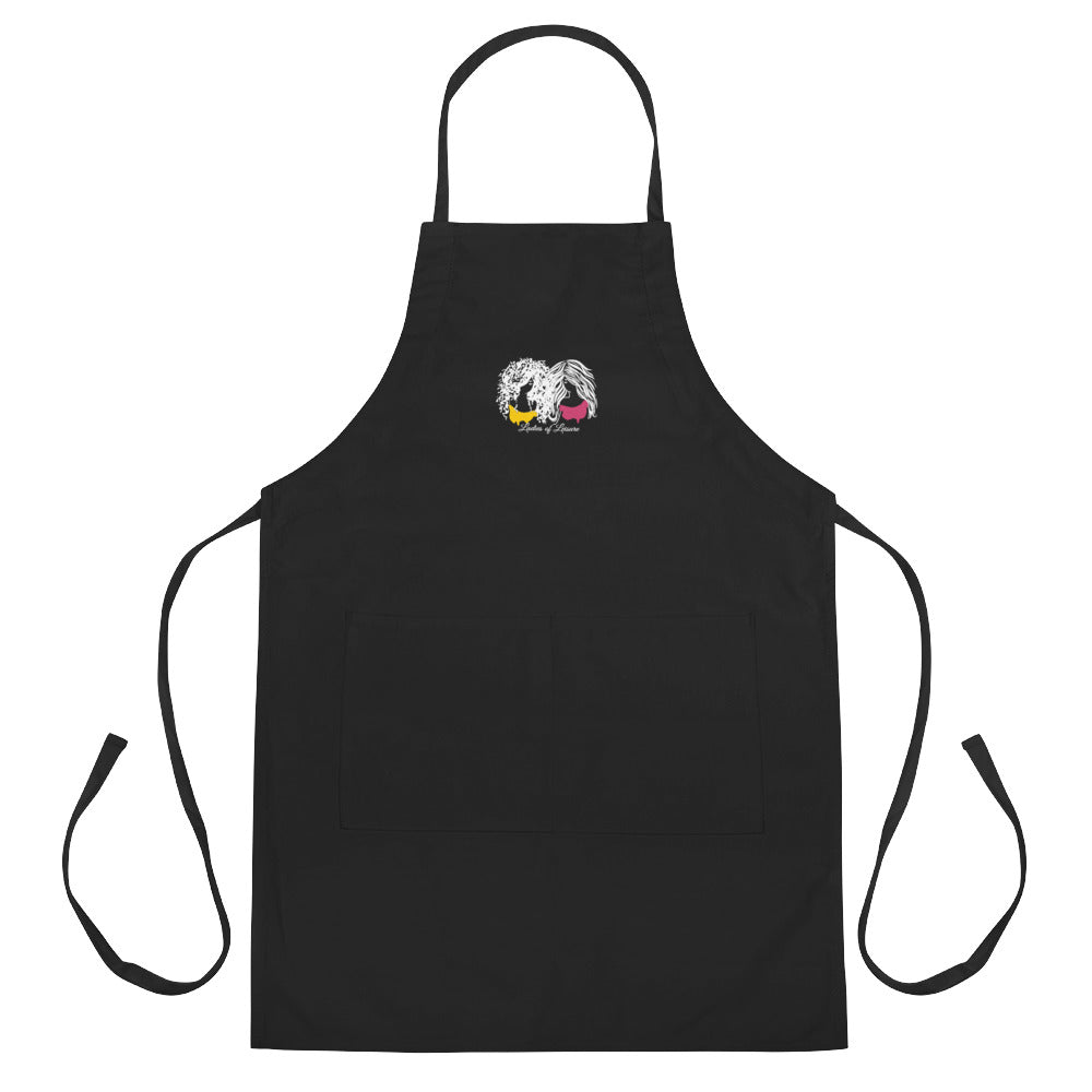 Ladies of Leisure Embroidered Apron