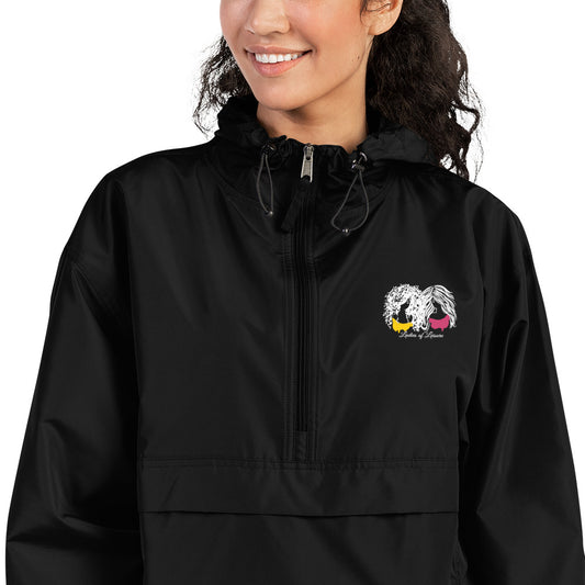 Ladies of Leisure Embroidered Champion Packable Jacket