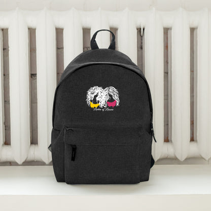 Ladies of Leisure Embroidered Backpack