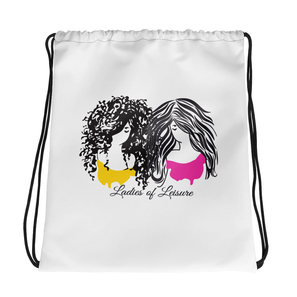 Ladies of Leisure Drawstring bag