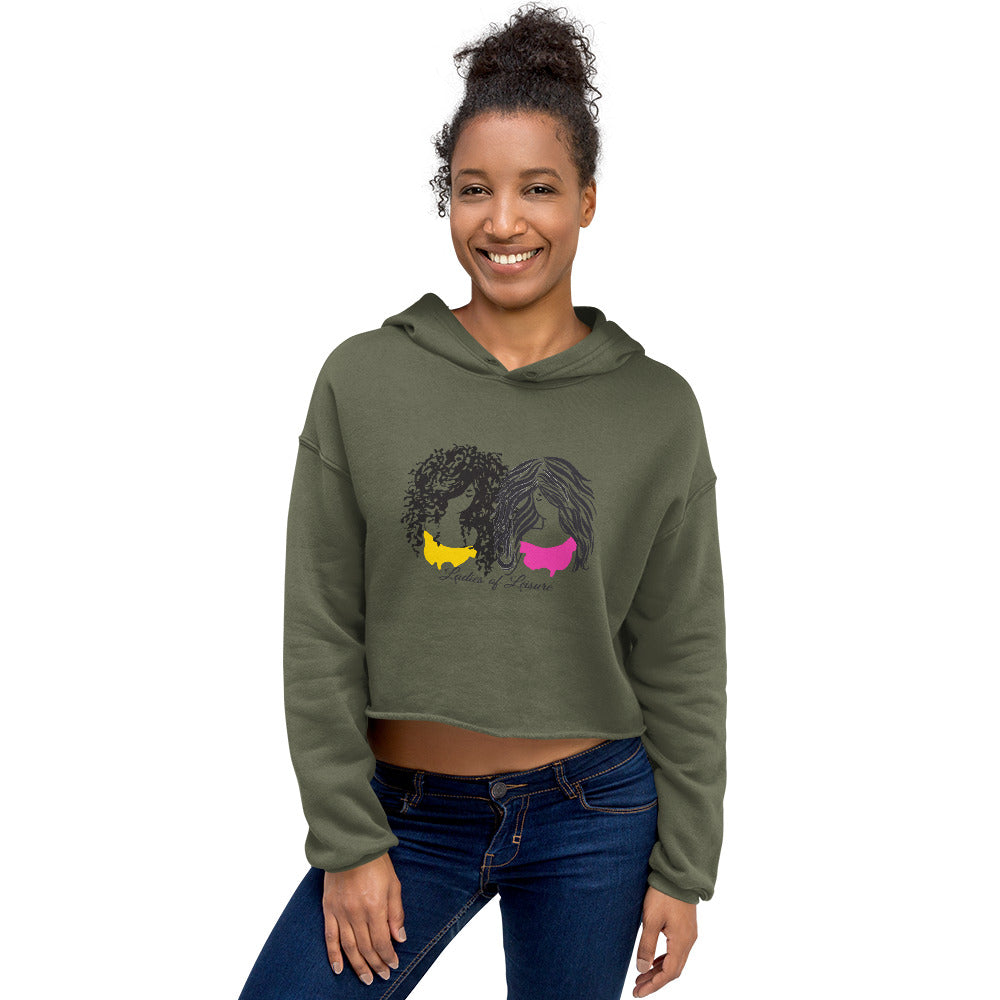 Ladies of Leisure Crop Hoodie