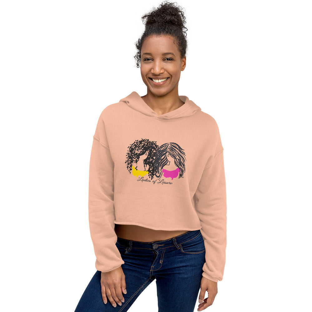 Ladies of Leisure Crop Hoodie