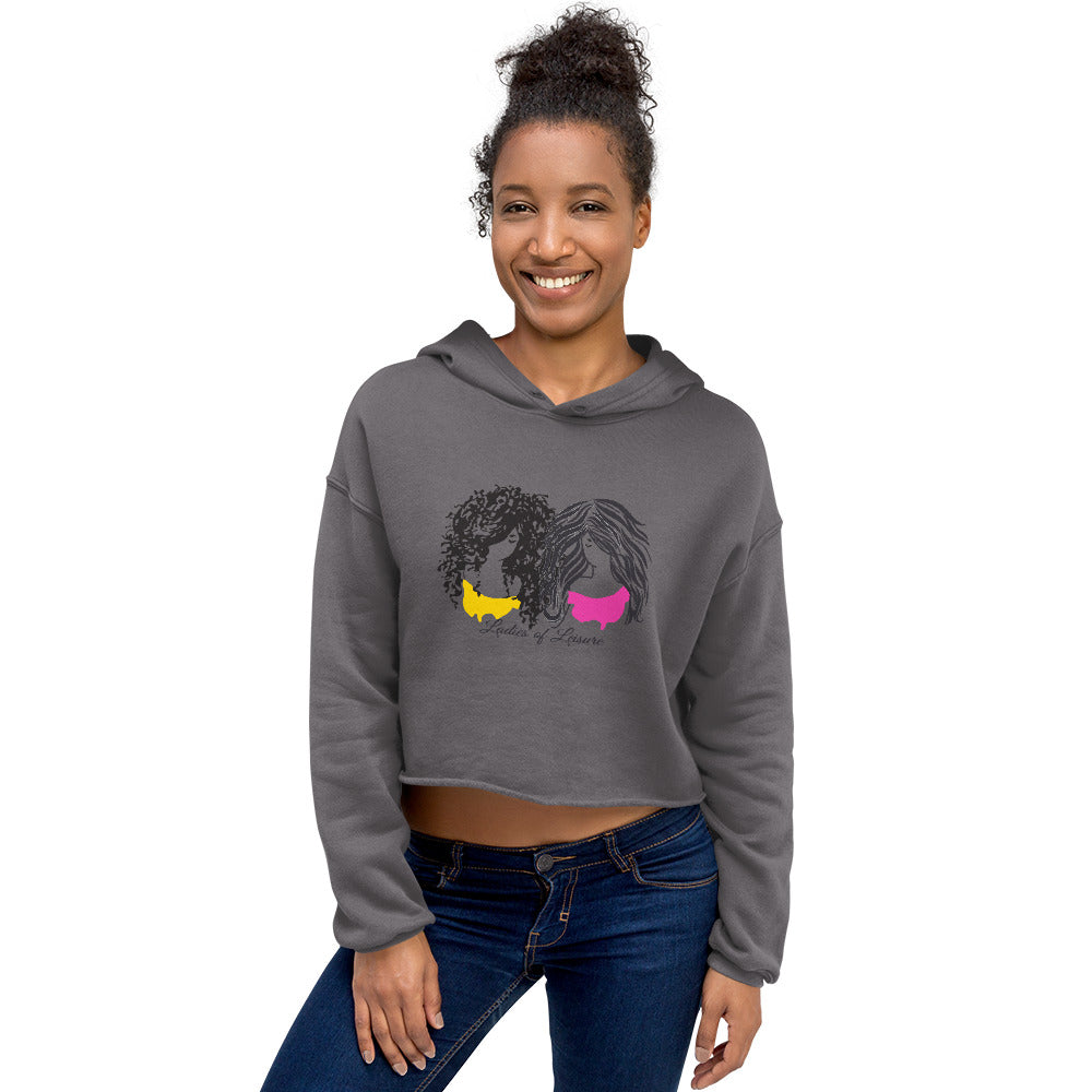Ladies of Leisure Crop Hoodie