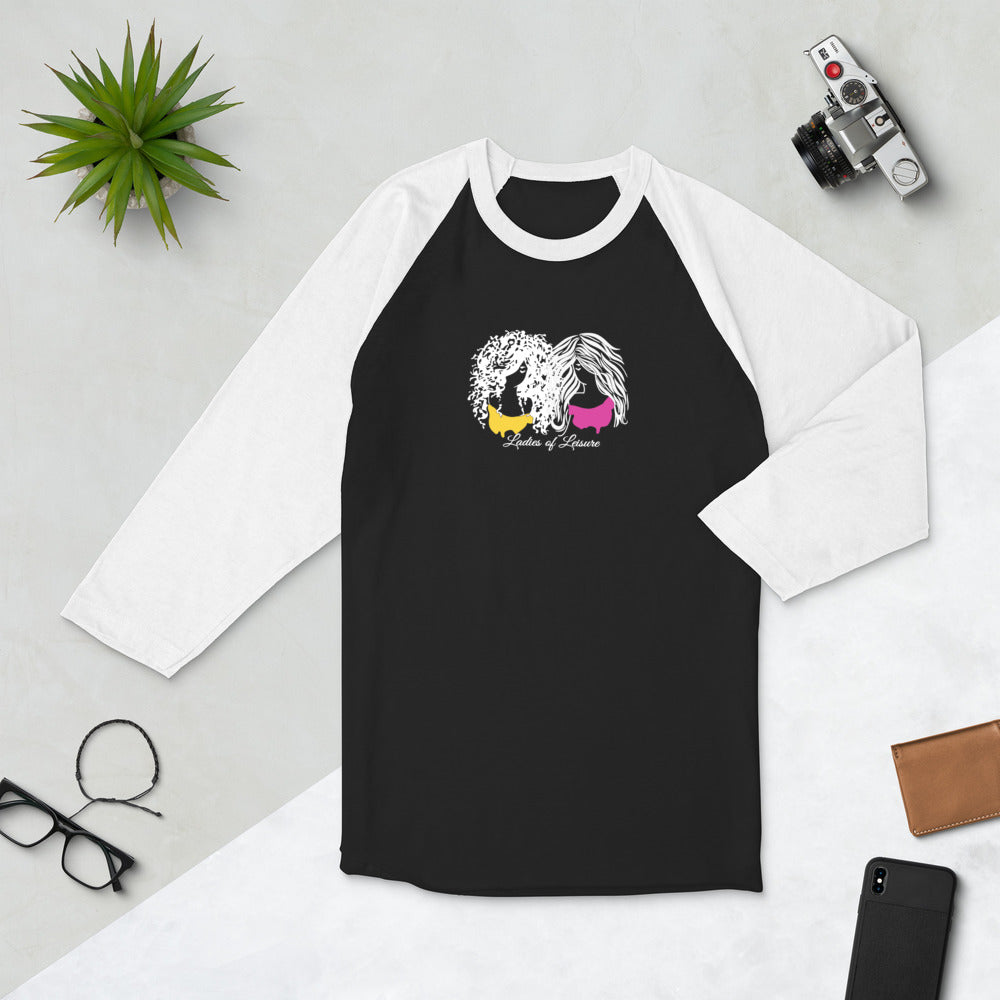 Ladies of Leisure 3/4 sleeve raglan shirt