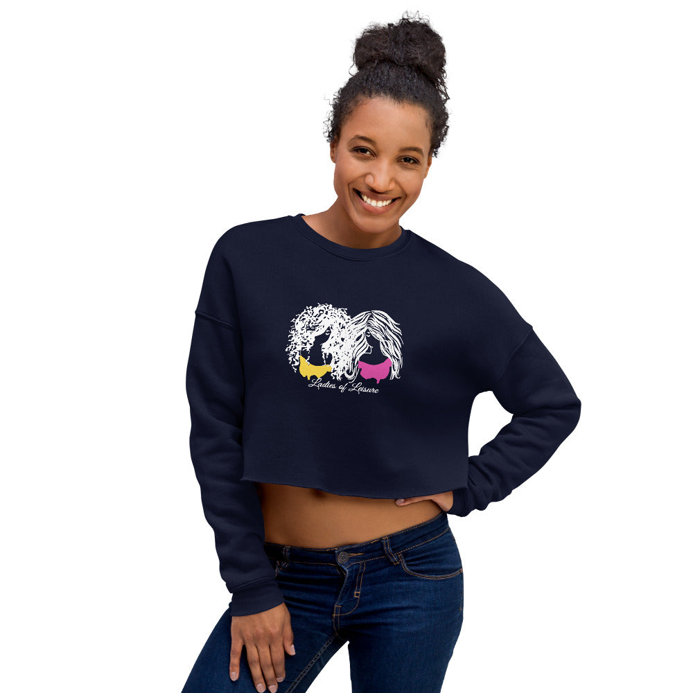 Ladies of Leisure Crop Sweatshirt