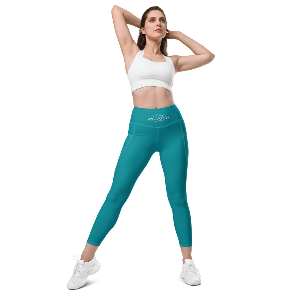 msjaxn's fitness Leggings with pockets