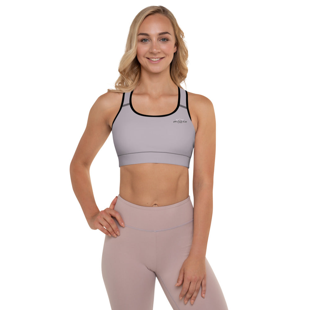 msjaxn's fitness Padded Sports Bra