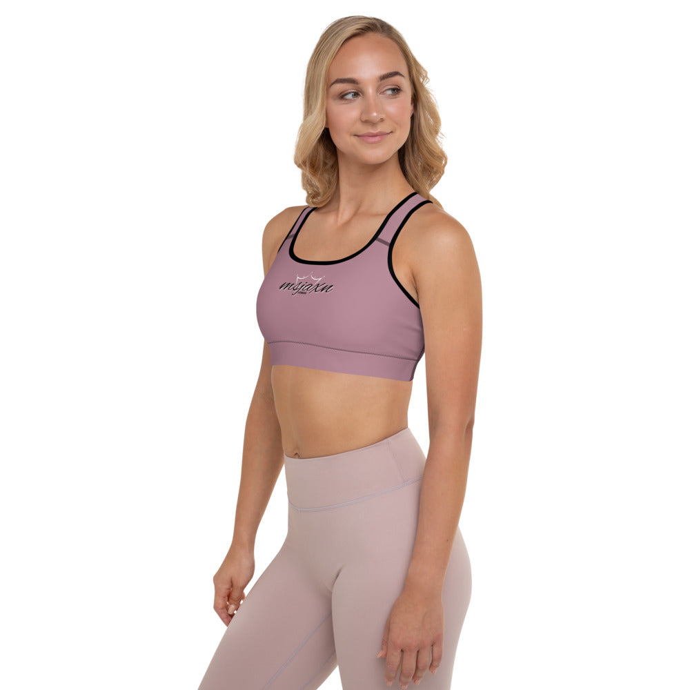 msjaxn's fitness Padded Sports Bra