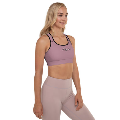 msjaxn's fitness Padded Sports Bra