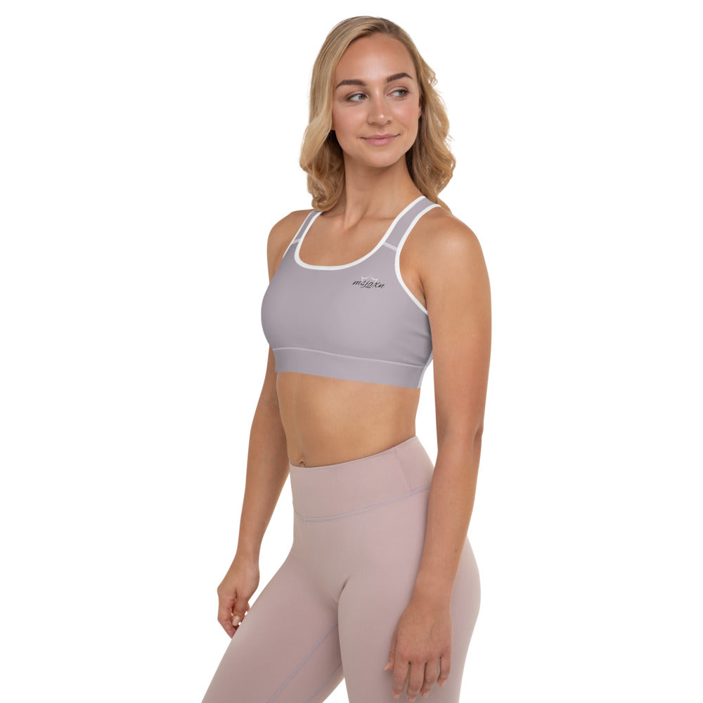 msjaxn's fitness Padded Sports Bra