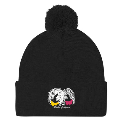 Ladies of Leisure Pom-Pom Beanie