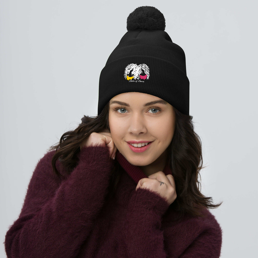 Ladies of Leisure Pom-Pom Beanie