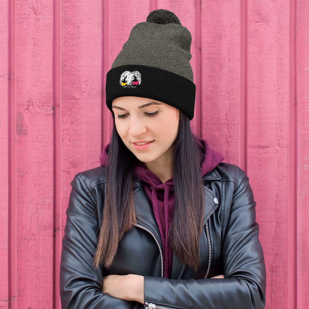 Ladies of Leisure Pom-Pom Beanie