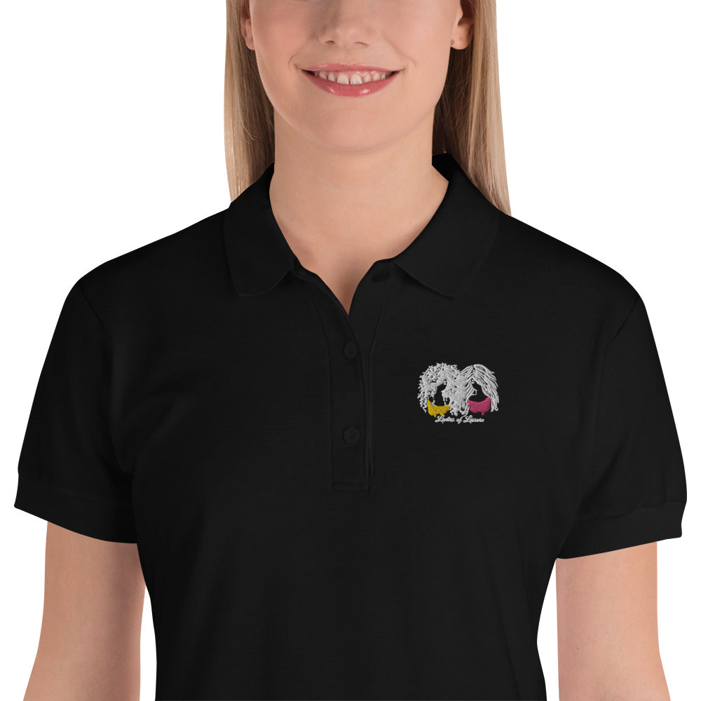 Ladies of Leisure Embroidered Women's Polo Shirt