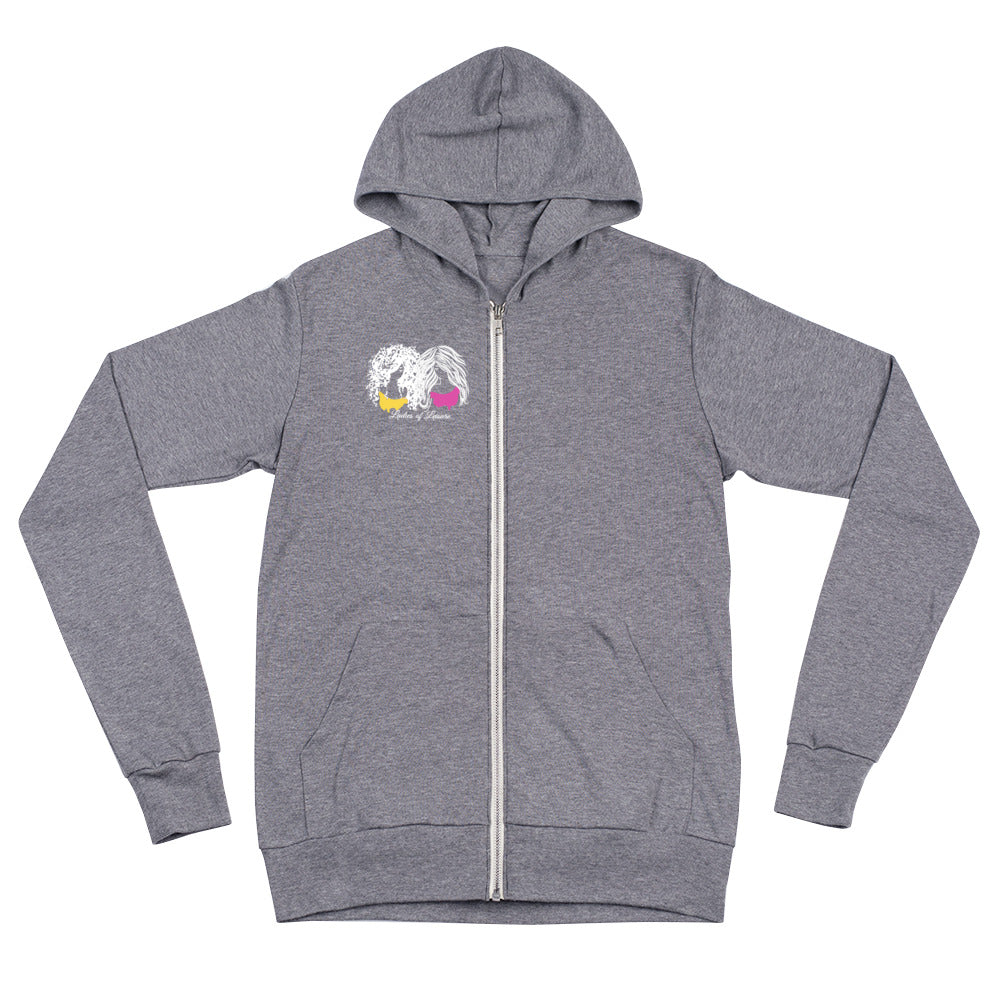 Ladies of Leisure Unisex zip hoodie